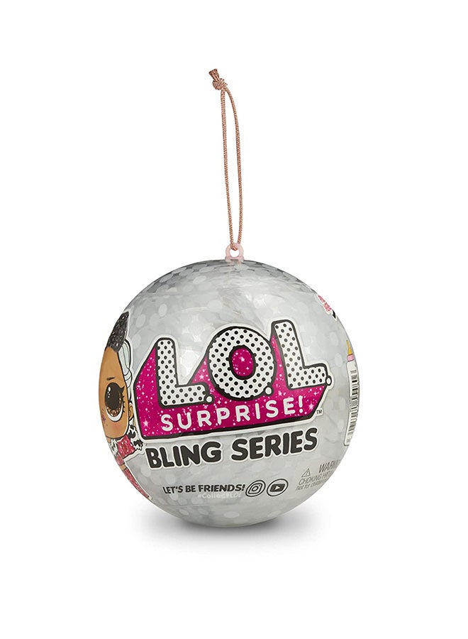 L.O.L. SURPRISE! - Bling Series- Unbox Me Ball With 7 Different Surprises Playset, 557074 Multicolour ‎9.53x9.53x9.53cm - Image 1