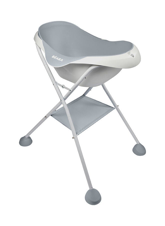 BEABA - Baby Bath Non - Slip And Comfortable Ergonomic Multi - Functional Soft Flexible Material Drain Plug Camele'O Made In France Grey 1 Unite (Lot De 1) 920352 - Image 1