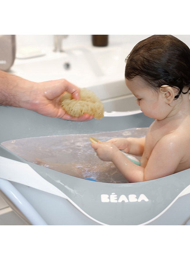 BEABA - Baby Bath Non - Slip And Comfortable Ergonomic Multi - Functional Soft Flexible Material Drain Plug Camele'O Made In France Grey 1 Unite (Lot De 1) 920352 - Image 1