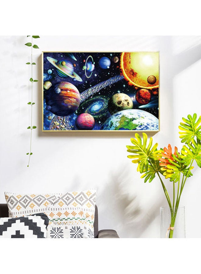 Kidle 1000-Piece Planet Themed Rectangular Puzzle Stress Relief Early Education Development Toy Set 42x29.7cm - Image 2
