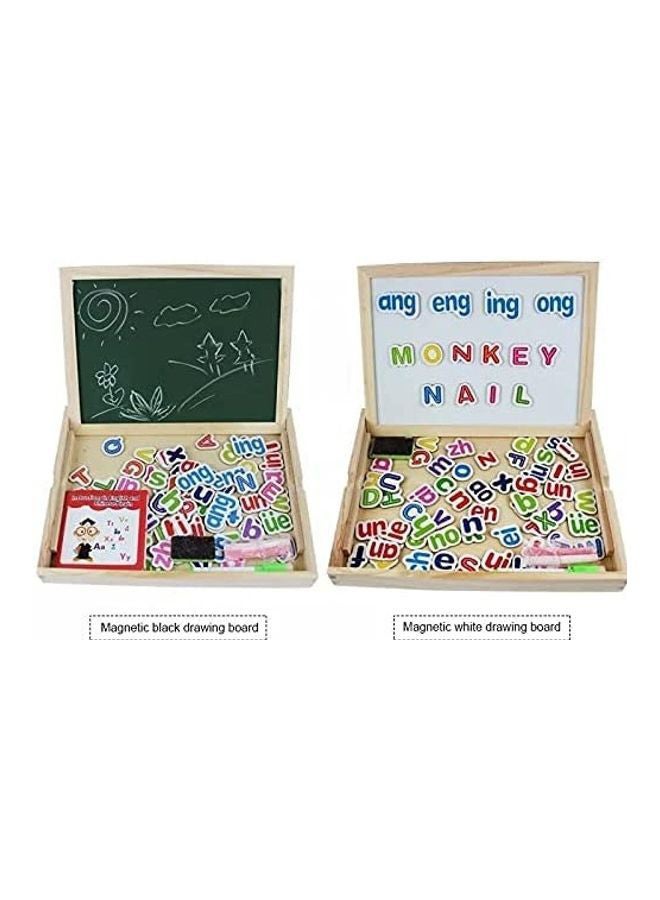 Baby love Wooden Magnetic Drawing Board Letters And Numbers 23x3x30cm  - Image 2