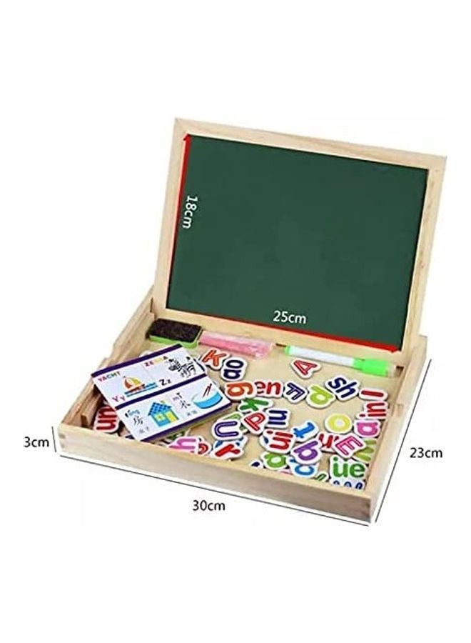 Baby love Wooden Magnetic Drawing Board Letters And Numbers 23x3x30cm  - Image 3