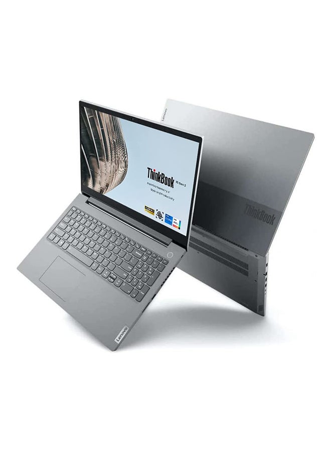 Lenovo - Thinkbook G2 Business And Professional 15.6-Inch Display, Core i5-1135G7 Processor/16GB RAM/1TB HDD + 256GB SSD/Intel UHD Graphics/Windows 11 Pro/International Version English grey - Image 1