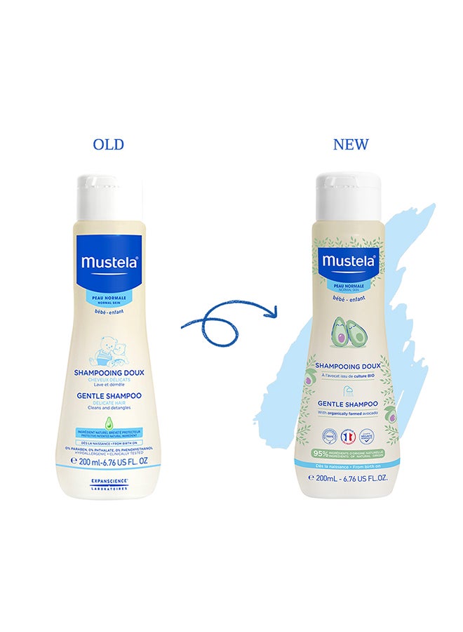 Mustela Gentle Baby Shampoo With Organically Farmed Avocado, 200ml  - Image 3