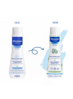 Mustela Multi-Sensory Baby Bubble Bath With Organically Farmed Avocado, 200ml - 3504110000000  - Image 4