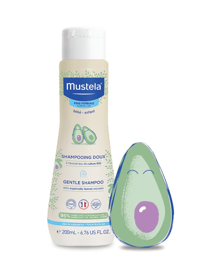 Mustela Gentle Baby Shampoo With Organically Farmed Avocado, 200ml  - Image 2