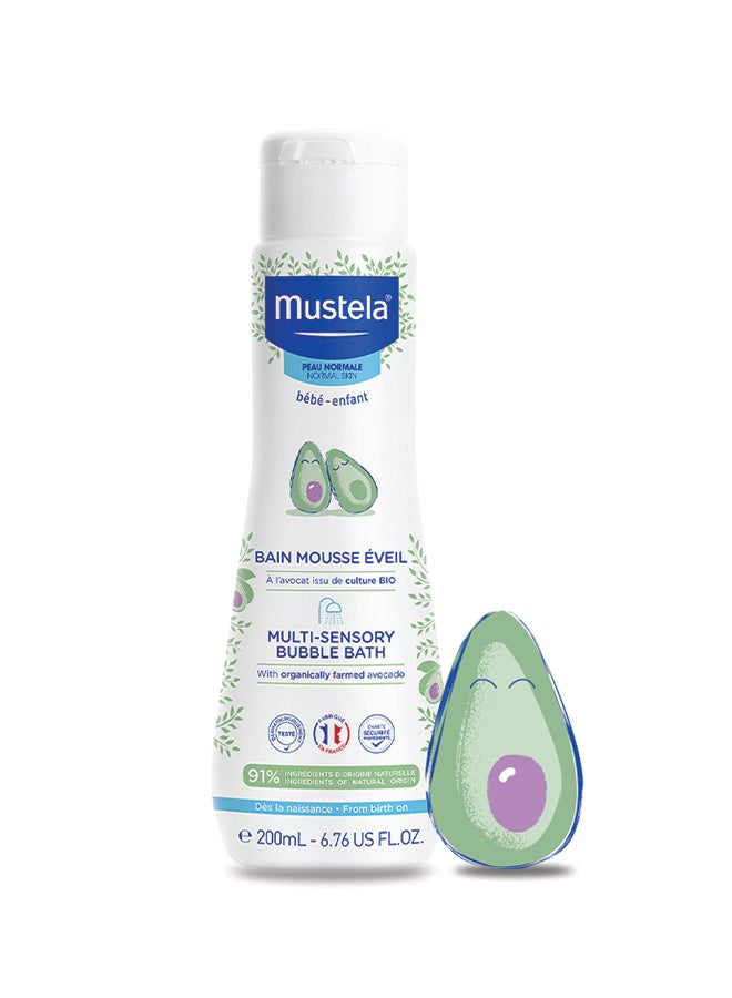 Multi-Sensory Baby Bubble Bath With Organically Farmed Avocado, 200ml - 3504110000000 - v1655451991/N13985351A_3