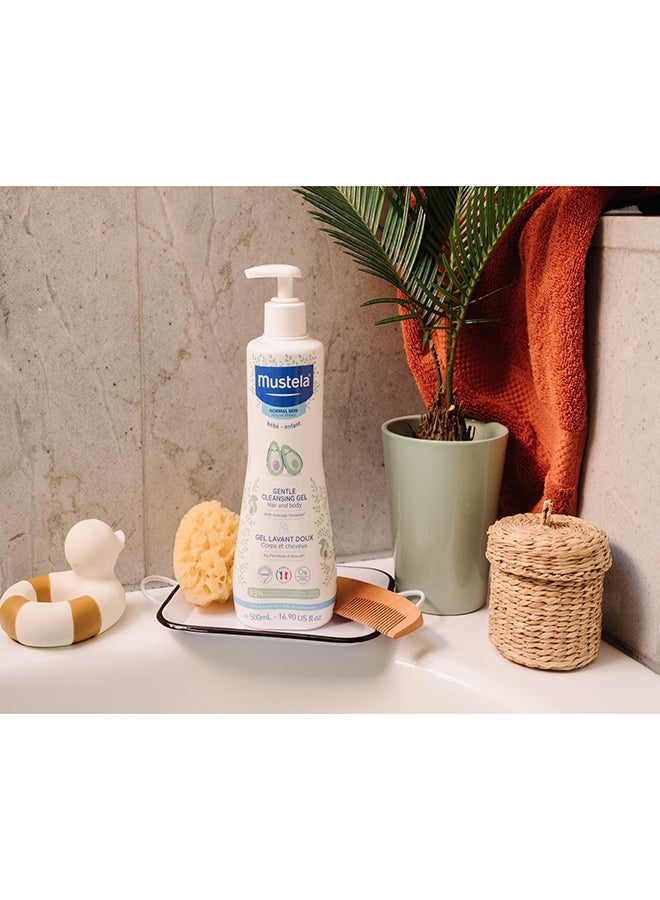 Mustela - Baby Gentle Cleansing Gel For Hair and Body 500 ml - Image 1