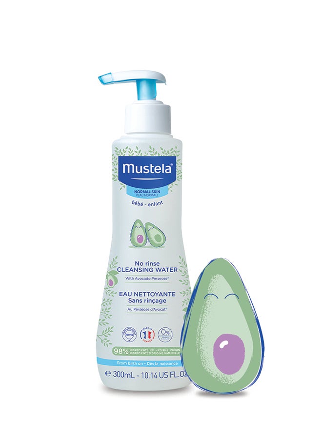 Mustela - Baby No Rinse Cleansing Water - 300 ml - Image 1
