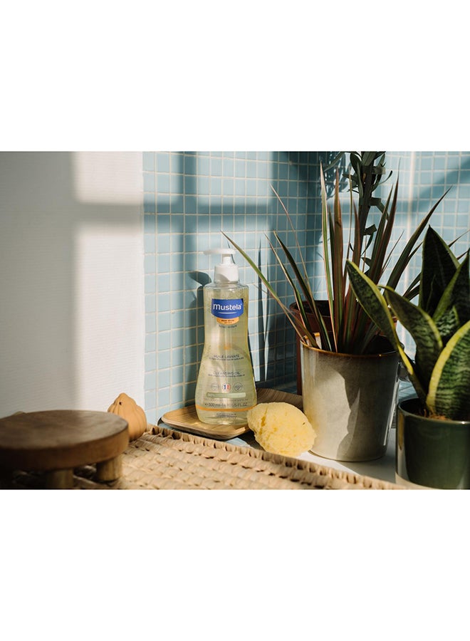 Mustela - Baby Cleansing Oil With Farmed Avocado Oil, 500ml - Image 1