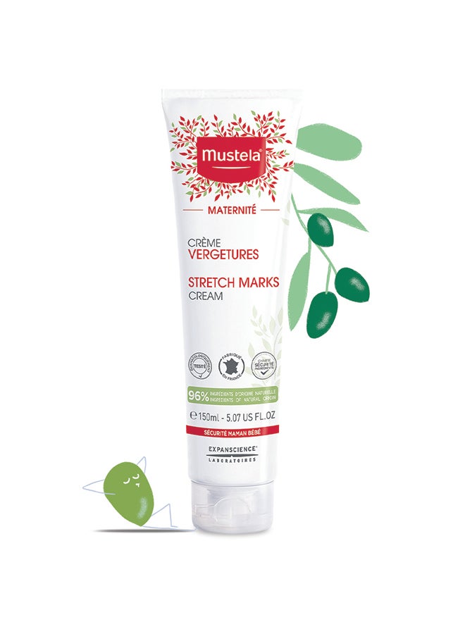Mustela - 3-In-1 Maternite Stretch Marks Cream 150ml - Image 1