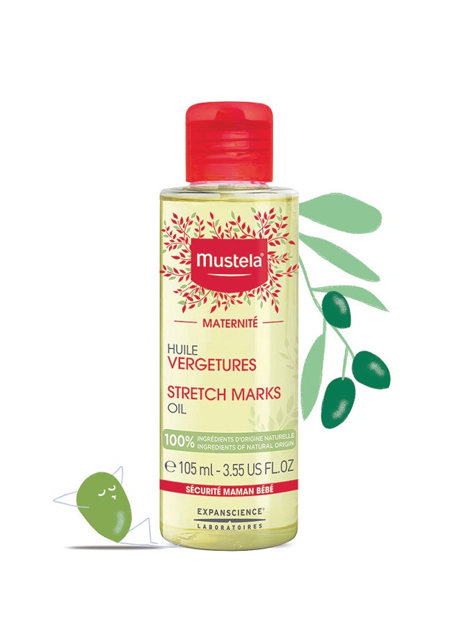 موستيلا زيت ماتيرنايت لمعالجة علامات تمدد البشرة - سعة 105 مل 105ملليلتر - Image 3