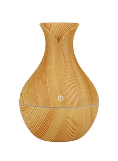 Generic Countertop Vase Shape Ultrasonic USB Humidifier 3W Light Brown 