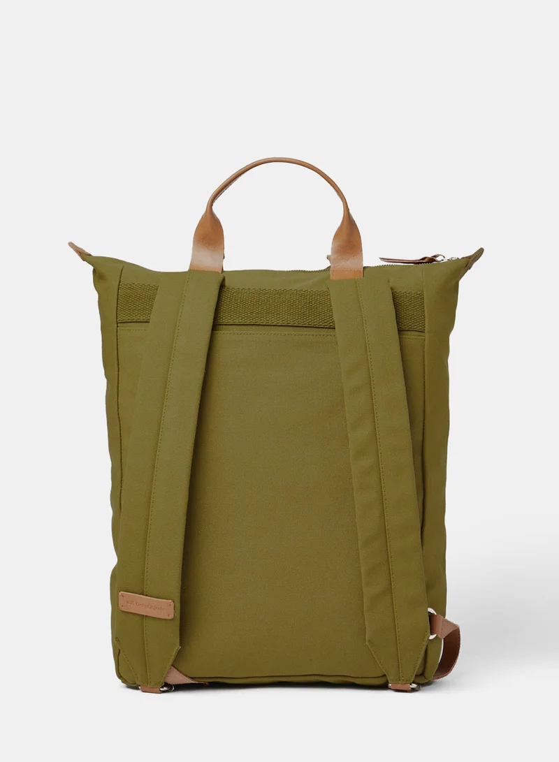 DailyObjects Basic Pilot Backpack Olive Green