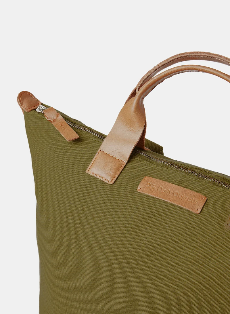 DailyObjects Basic Pilot Backpack Olive Green