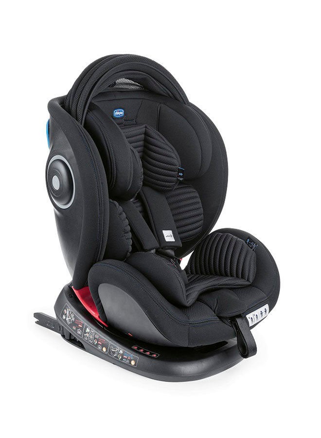 Chicco - Seat 4 Fix Air Baby Car Seat 0-12y - Black Air - Image 1
