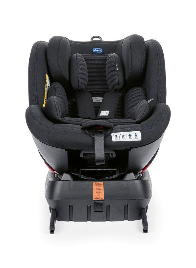 Chicco - Seat 4 Fix Air Baby Car Seat 0-12y - Black Air - Image 1