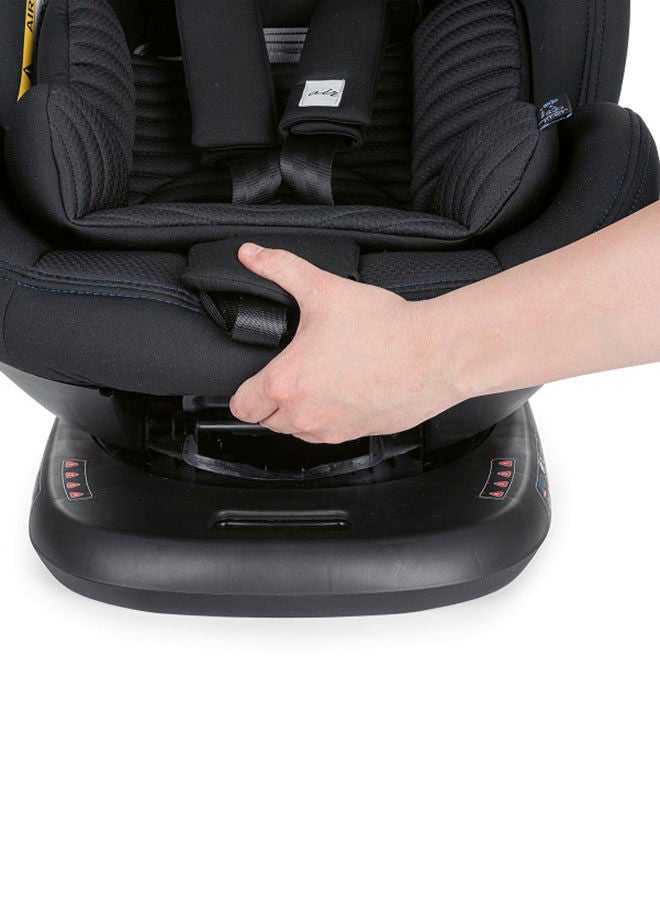 Chicco - Seat 4 Fix Air Baby Car Seat 0-12y - Black Air - Image 1