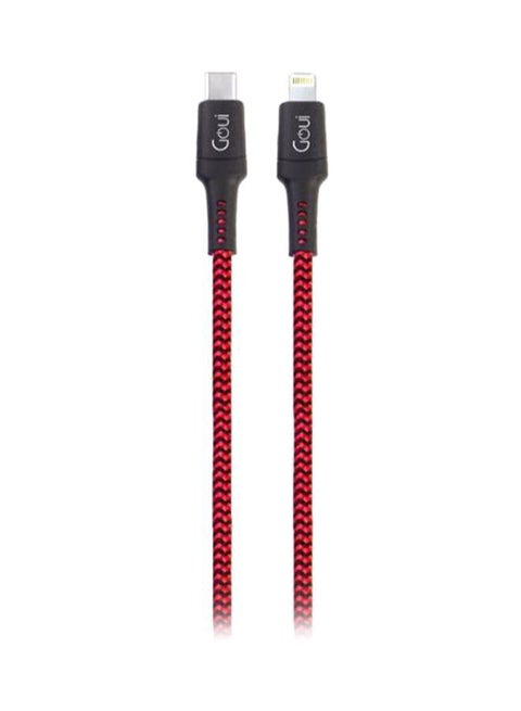 Lightning To Type C Data Sync Charging Cable Red