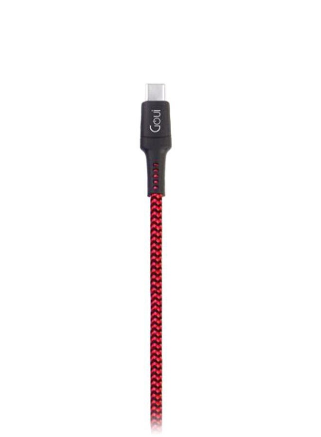 Lightning To Type C Data Sync Charging Cable Red