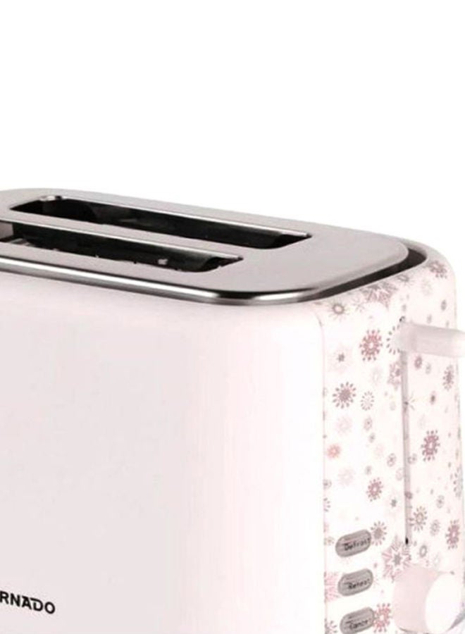 TORNADO - Toaster 2 Slices 800 W TT-852-C White - Image 1