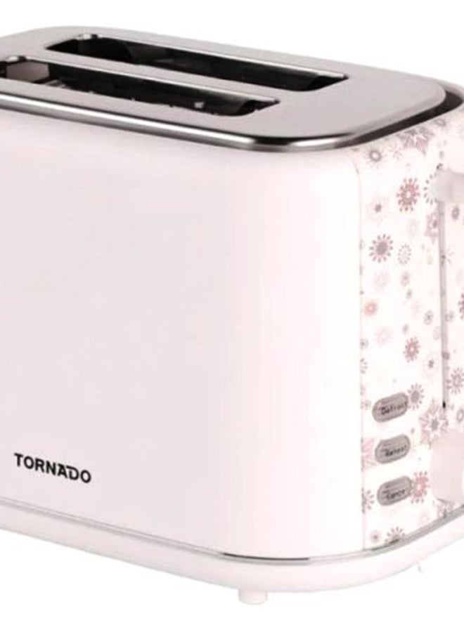 TORNADO - Toaster 2 Slices 800 W TT-852-C White - Image 1