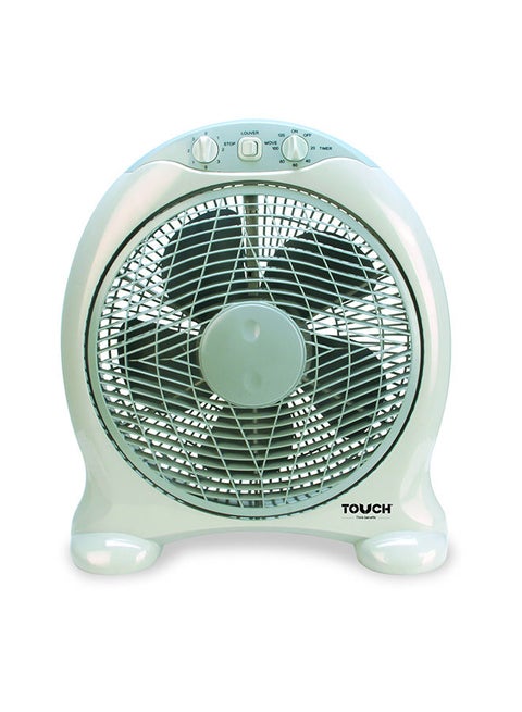 مروحة مربعة بقاعدة 4 kg 50 W 40202 أبيض