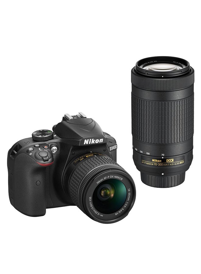 Nikon - AF-P DX Nikkor 70-300mm f/4.5-6.3G ED SLR Camera Lens Black - Image 1