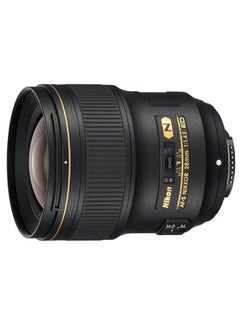 AF-S Nikkor 28mm f/1.4E ED Fixed Zoom SLR Camera Lens Black