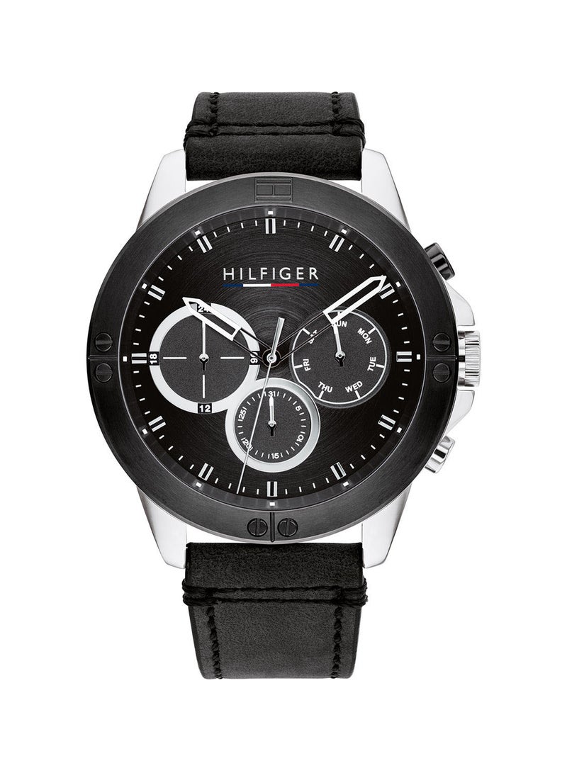 TOMMY HILFIGER Men's Harley  Black Dial Watch - 1791894  - Image 1
