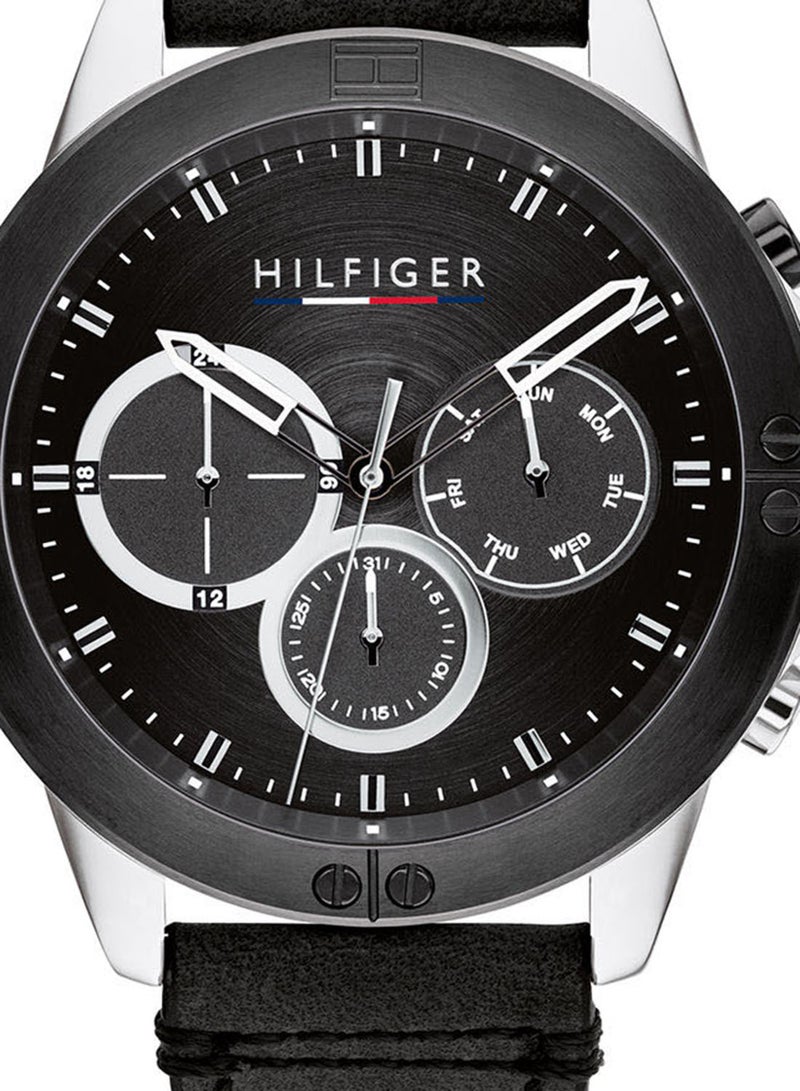TOMMY HILFIGER Men's Harley  Black Dial Watch - 1791894  - Image 4