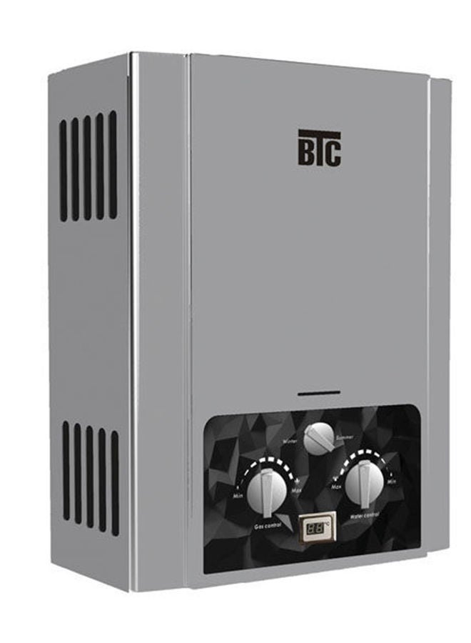 BTC Natural Gas Water Heater With Electric Charger GWH-NE63-S Silver - Image 2