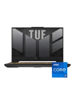 TUF F15 Gaming FX507ZC-HN028W, (Upgraded Version) Laptop,i7-12700H 16GB 512GB PCIE G3 SSD,NV RTX3050,Win11 Home,15.6 Inch FHD 1920X1080 16:9 144Hz,HD Webcam,International Version English/Arabic Jaeger Gray