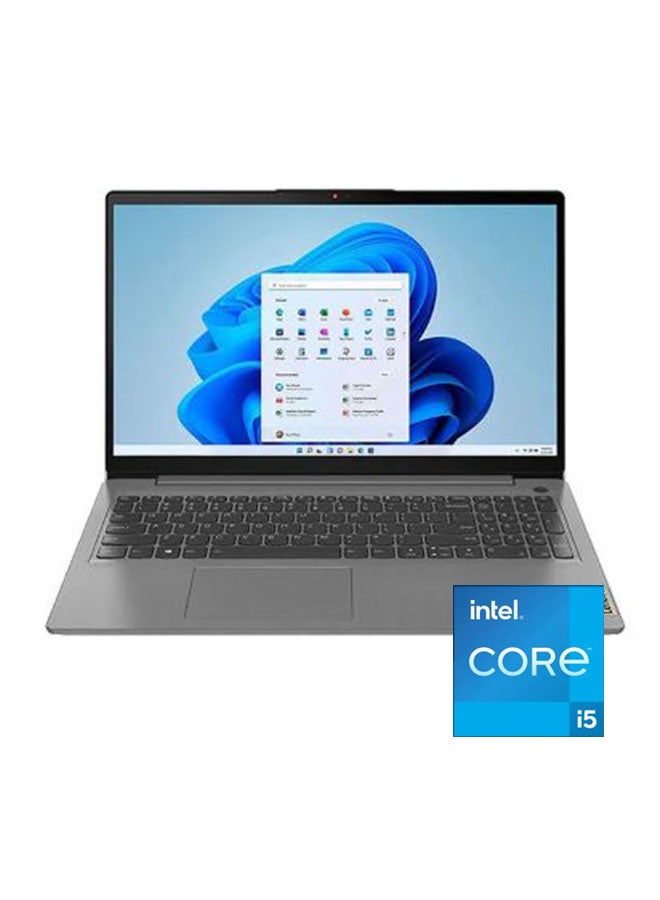 Lenovo Ideapad 3 15ITL6 Laptop With 15.6 Inch Core i5-1135G7 8 GB 1 TB HDD 2GB Nvidia GeForce MX 350 dos grey English/Arabic sand  - Image 1
