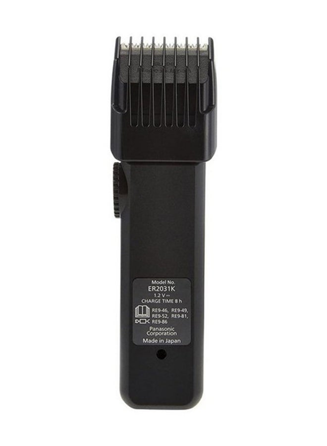 Rechargeable Wet/Dry Beard & Hair Trimmer, 12 Cutting lengths, 8 hours full charge,40 min use- ER2031 Black - v1655635790/N12875976A_2