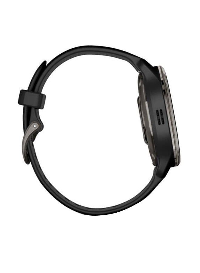 GARMIN - Venu 2 Plus Health Fitness - 43MM - Up To 9 Days Of Battery Life - 1.3"inch Amoled Display, Scratch Resistant, Corning® Gorilla® Glass 3, Heart Rate Monitor, All Day Stress Monitor, Advanced GPS Features, Smart Notification, iOS and Android Compatible Slate - Image 1