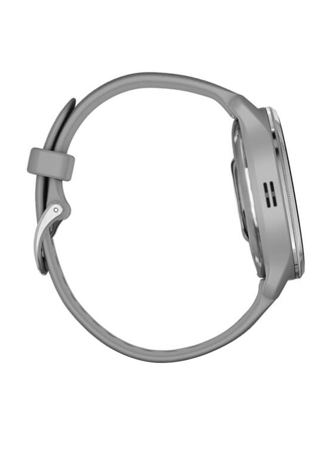GARMIN - Venu 2 Plus Health Fitness - 43MM - Up To 9 Days Of Battery Life - 1.3"inch Amoled Display, Scratch Resistant, Corning® Gorilla® Glass 3, Heart Rate Monitor, All Day Stress Monitor, Advanced GPS Features, Smart Notification, iOS and Android Compatible Silver - Image 1