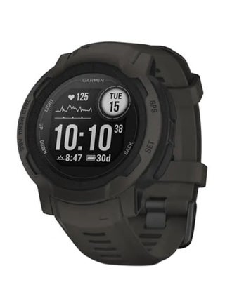 Instinct 2 - 45MM - Up To 28 Days Battery Life - Scratch Resistant, Chemically Strengthened Glass, Heart Rate Monitor, Stress Tracking, Tough Rugged GPS Enabled , Smart Notification, iOS and Android Compatible Graphite - v1655635799/N53331169A_1