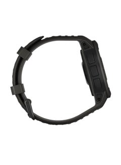 GARMIN Instinct 2 Solar - 45MM - Up To 28 Days Battery Life - Scratch Resistant, Power Glass™, Heart Rate Monitor, All Day Stress Monitor, Tough Rugged GPS Enabled , Smart Notification, iOS and Android Compatible Graphite  - Image 3