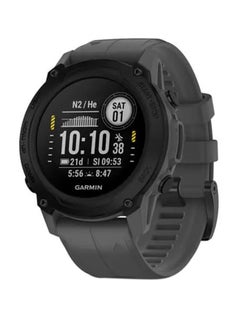 GARMIN Descent G1 - 45.5MM - Up To 21 Days Battery Life - High-Contrast Display, Scratch Resistant, Sapphire Crystal, Heart Rate Monitor, All Day Stress Monitor, Advanced GPS Features, Advanced Dive Features, iOS and Android Compatible Slate Gray  - Image 1