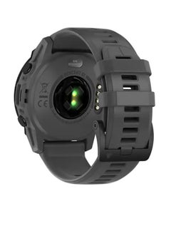 GARMIN Descent G1 - 45.5MM - Up To 21 Days Battery Life - High-Contrast Display, Scratch Resistant, Sapphire Crystal, Heart Rate Monitor, All Day Stress Monitor, Advanced GPS Features, Advanced Dive Features, iOS and Android Compatible Slate Gray  - Image 4