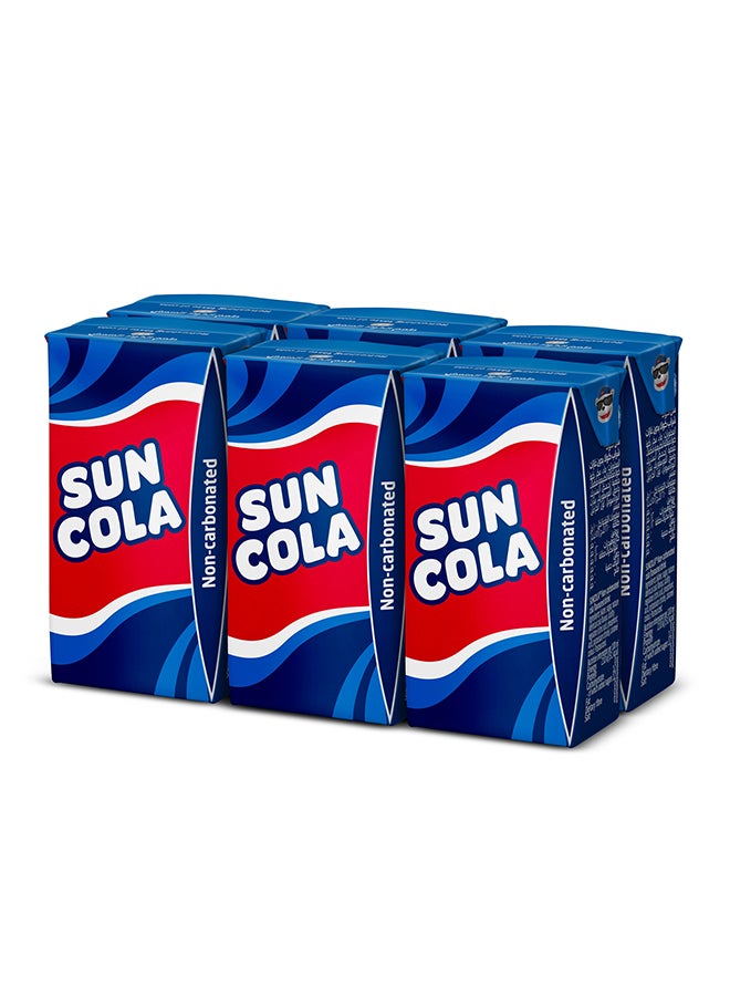 Suncola - Non Carbonated Cola Flavoured Drink 125ml Pack of 6 - Image 1
