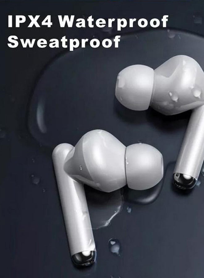 Lenovo LP1 True Wireless Bluetooth Earbuds With Touch Control White - Image 2