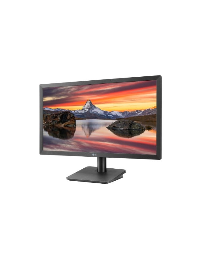 LG - 22-Inch Full HD (1920 x 1080) VA Display, 75 Hz with AMD FreeSync, Flicker Safe, OnScreen Control, 22MP400-B Black - Image 1