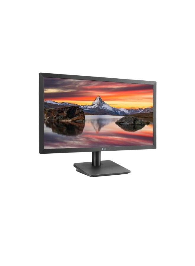 LG - 22-Inch Full HD (1920 x 1080) VA Display, 75 Hz with AMD FreeSync, Flicker Safe, OnScreen Control, 22MP400-B Black - Image 1