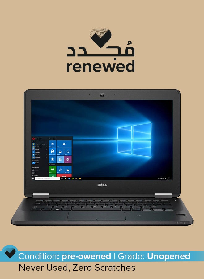 Renewed - Latitude 5270 (2019) Laptop With 12.5-Inch Display, Intel Core i5 Processor/6th Gen/8GB RAM/500GB HDD/Intel HD Graphics English Black