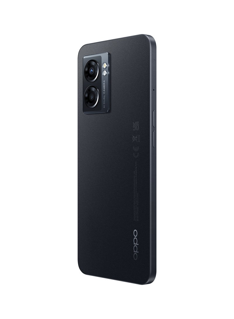 OPPO - A77 5G Dual SIM Midnight Black 6GB RAM 128GB   - Middle East Version - Image 1