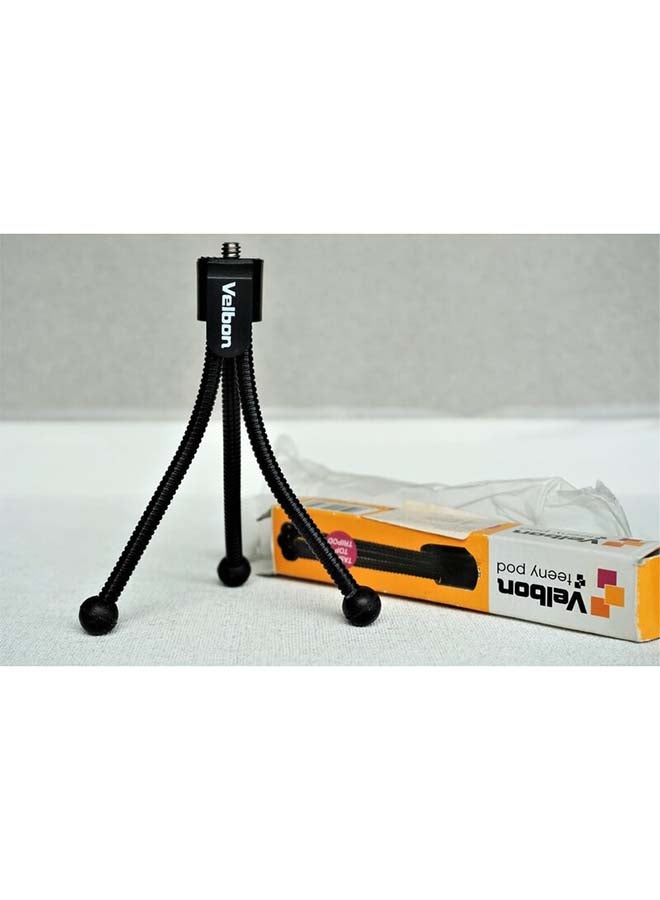 Velbon Teeny Pod Portable Table Top Tripod Black  - Image 3
