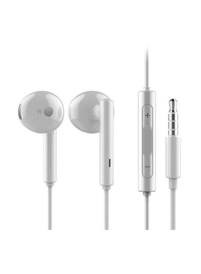 HUAWEI - Wired Earphones With Built-In Microphone White - Image 1