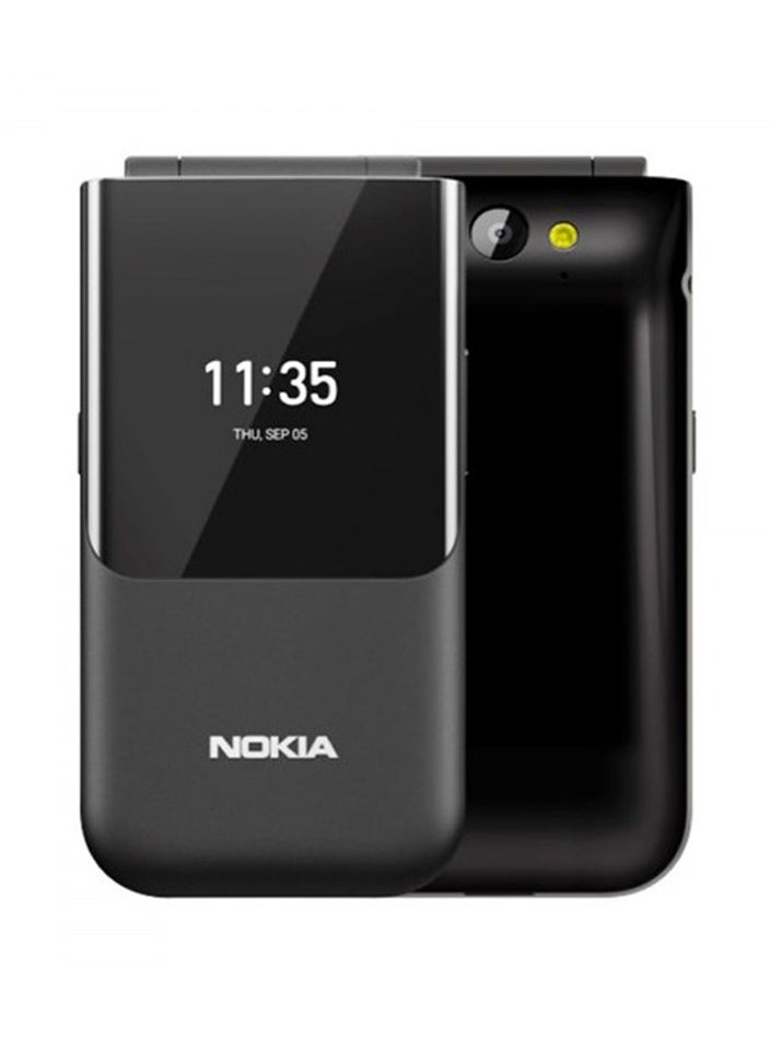 NOKIA - 2720 Flip Dual SIM Black 4GB 512MB RAM 4G LTE - Image 1